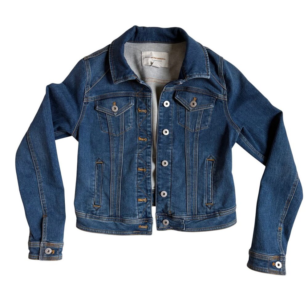 Pilcro and the Letterpress by Anthropologie Denim Jacket - Size Small